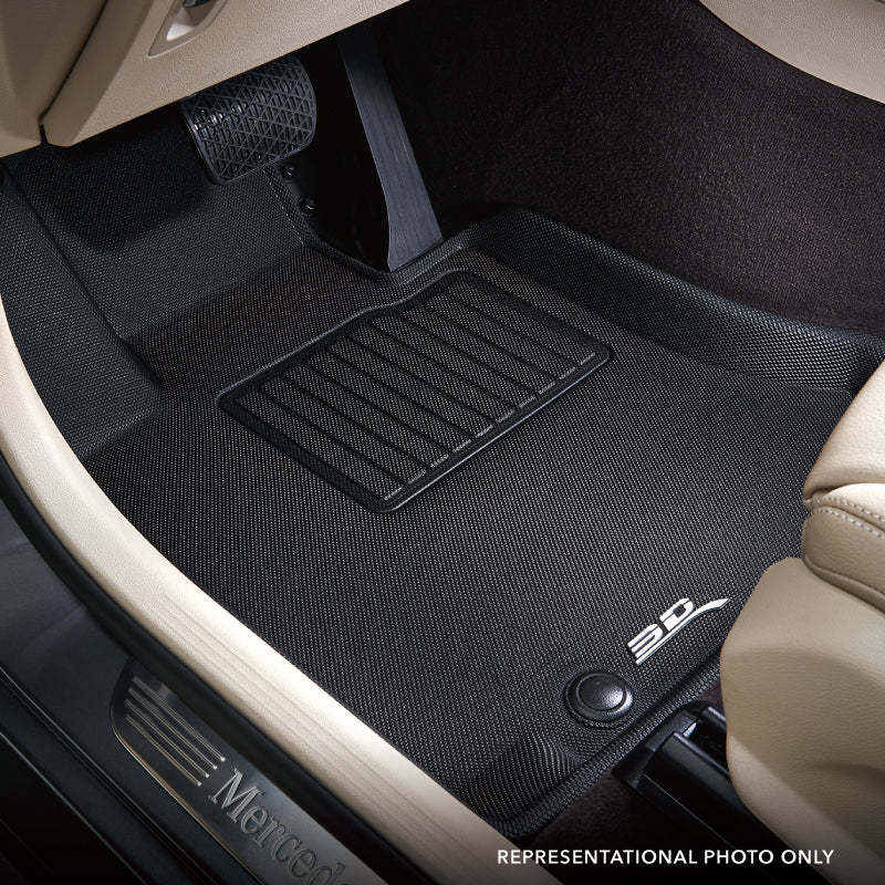 3D Maxpider Kagu Front Floor Liner - Black - Jeep Grand Cherokee 2022-23