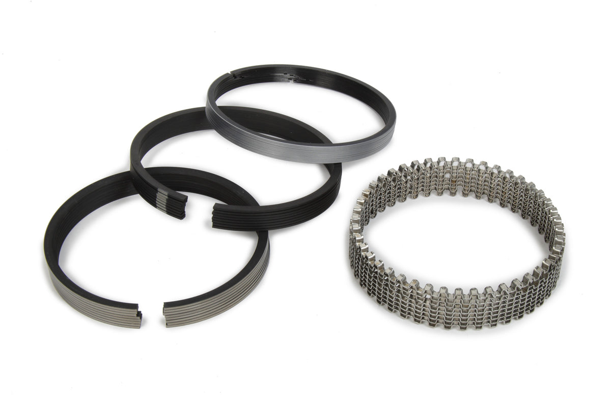 Mahle MAHLE Original Piston Ring Set - 4.060 in Bore - 1/16 x 1/16 x 3/16 in Thick - Standard Tension - Plasma Moly - 8-Cylinder