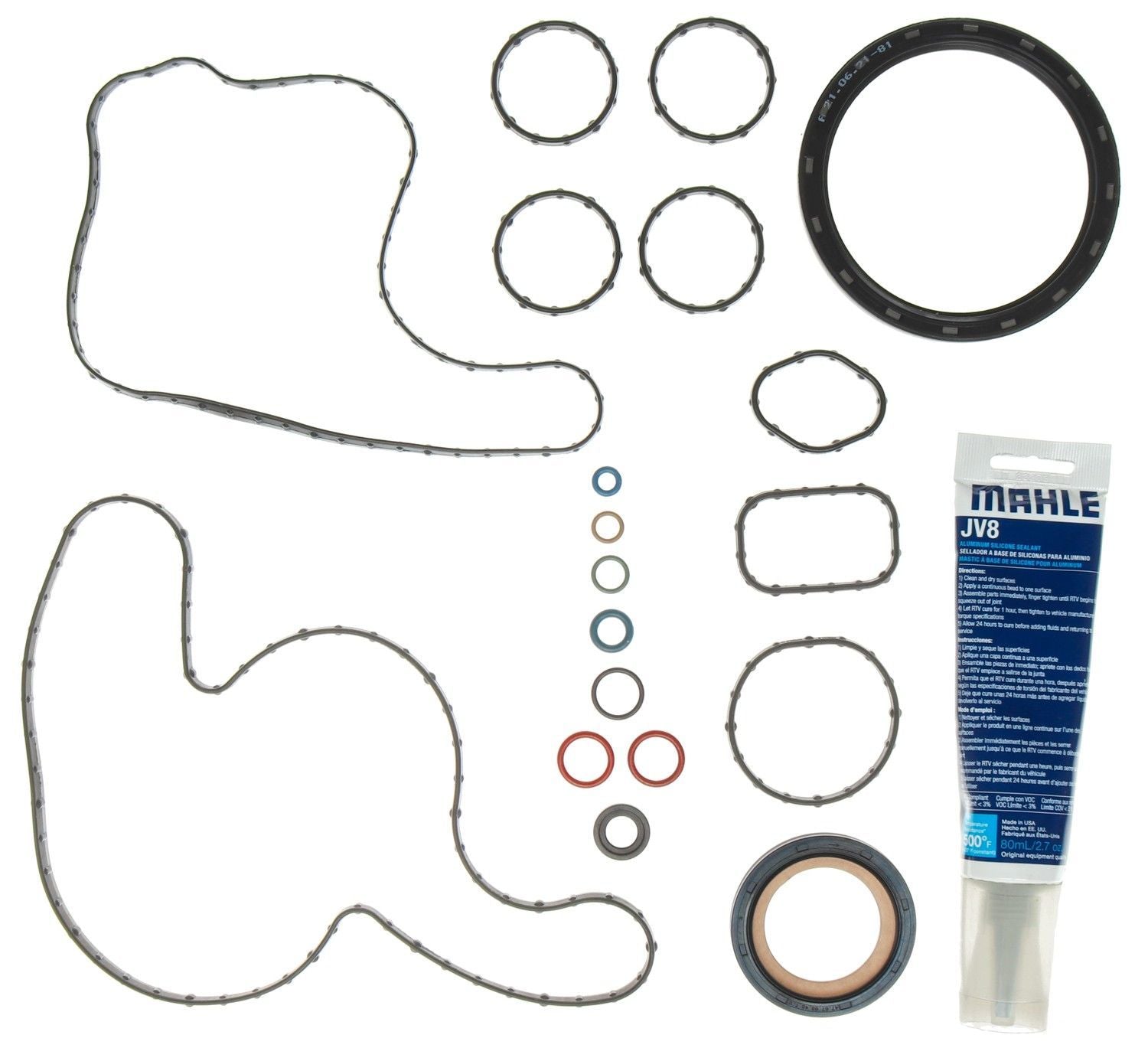 MAHLE Original Conversion Engine Gasket Set - Bottom End - 7.3 L Ford Godzilla