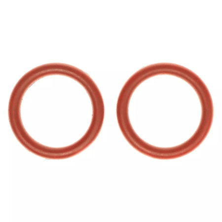 MAHLE Original Coolant Pipe O-Ring Kit - 0.107 in Thick - 0.578 in ID - 0.782 in OD - Orange (Pair)