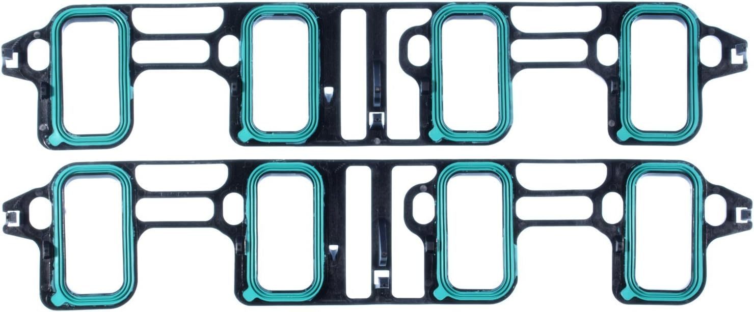 MAHLE Original Intake Manifold Gasket - Rectangle Port - GM LS-Series - 2008-19 Chevy 6.0L (Pair)