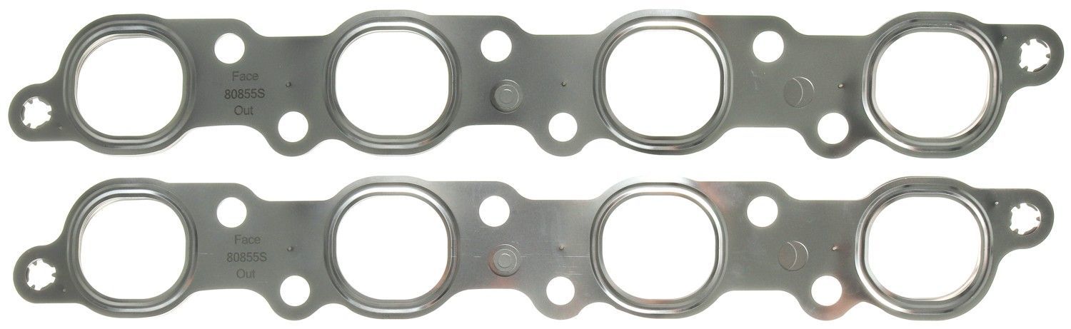 MAHLE Original Exhaust Header / Manifold Gasket - 1.89 x 1.74 in Square Port - Ford Godzilla (Pair) MS20628