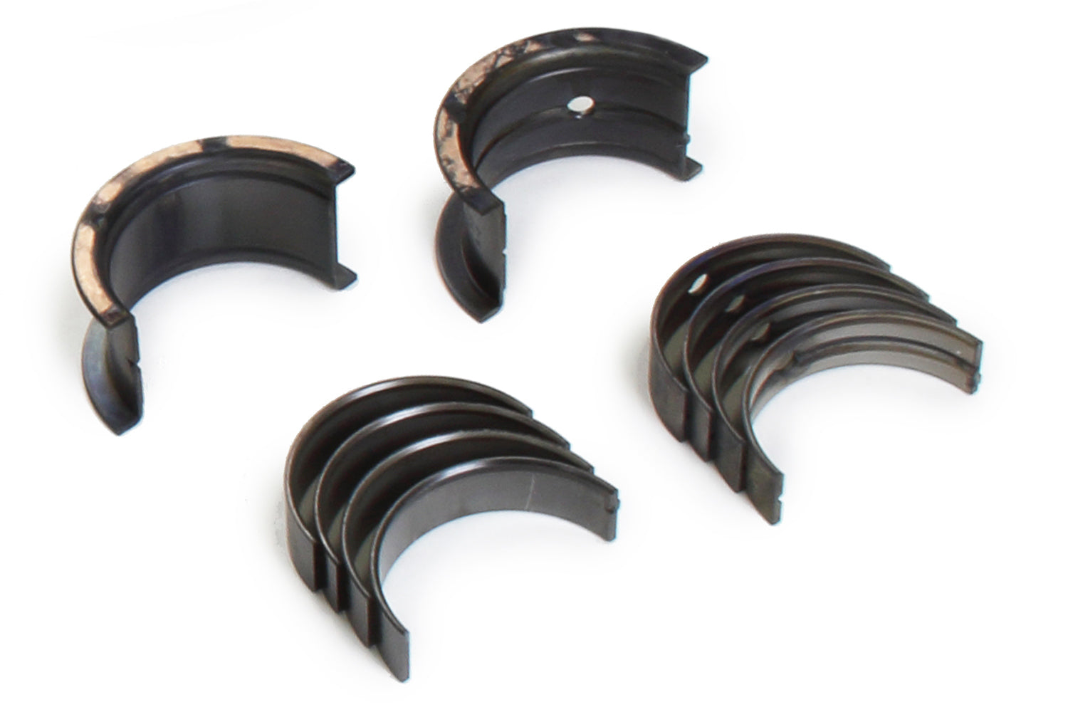 Clevite H-Series Coated Main Bearing Set - Extra Oil Clearance - Standard - Small Block Chevy