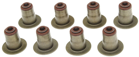 MAHLE Original Positive Stop Valve Stem Seal - 0.275 in Valve Stem - 0.511 in Guide OD - Viton® Rubber (Set of 8)