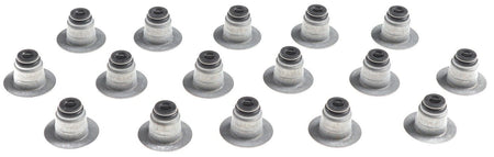 MAHLE Original Positive Stop Valve Stem Seal - 0.272 in Valve Stem - 0.484 in Guide OD - Viton® Rubber (Set of 16)
