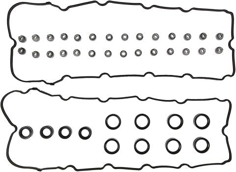 MAHLE Original Valve Cover Gasket - 0.34 in Thick - Rubber - Ford Coyote