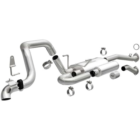 Magnaflow Overland Series Cat-Back Stainless Exhaust System - 2-1/2 in Diameter - Toyota Midsize SUV 1996-2002