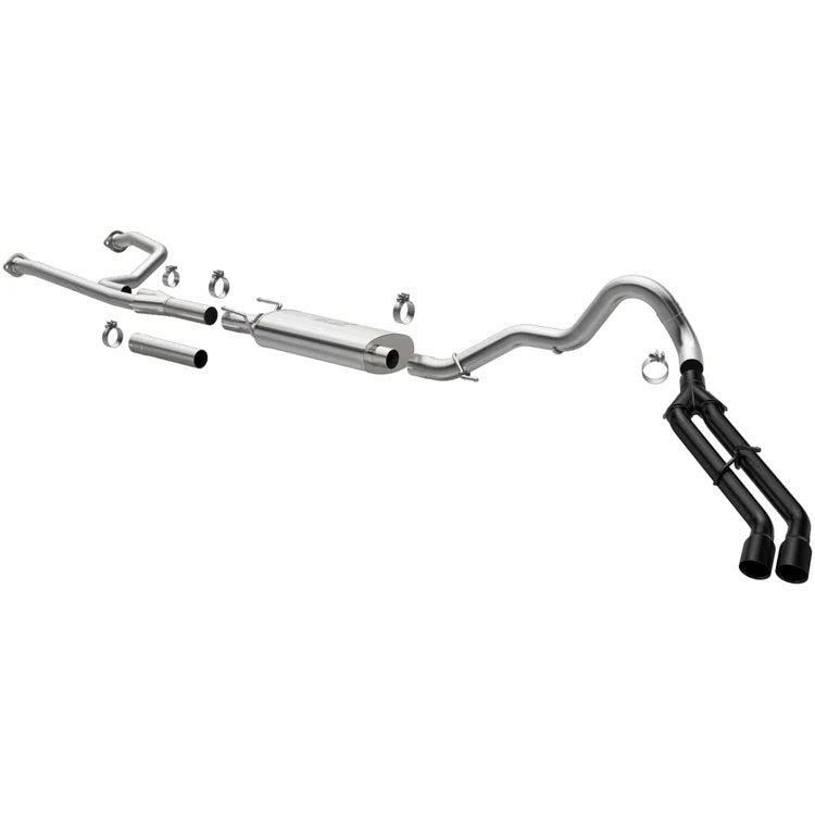 Magnaflow Street Series Dual Rear Exit  Stainless Exhaust System - 3 in Diameter - Toyota Fullsize Truck 2022-24