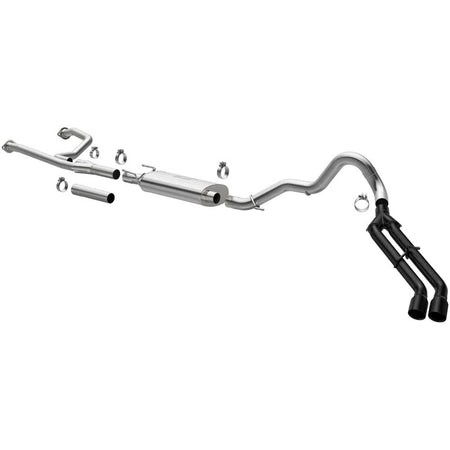 Magnaflow Street Series Dual Rear Exit  Stainless Exhaust System - 3 in Diameter - Toyota Fullsize Truck 2022-24
