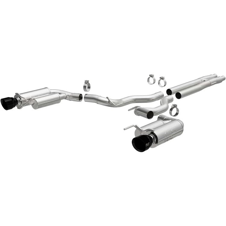 Magnaflow Competition Series Cat-Back Stainless Exhaust System - 3 in Diameter - Ford Mustang 2024 19645