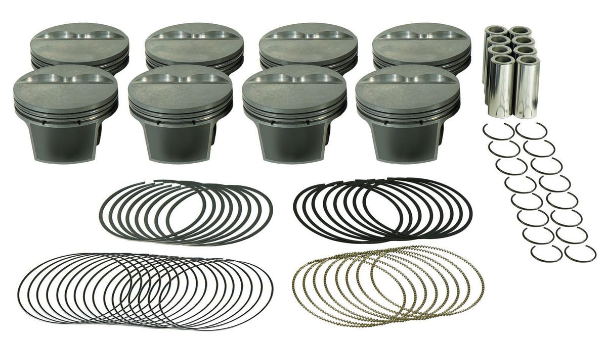 Mahle PowerPak Piston and Ring Kit - 4.030 in Bore - Small Block Chevy