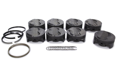 Mahle PowerPak Forged Piston and Ring Kit - 4.155 in Bore - Small Block Chevy