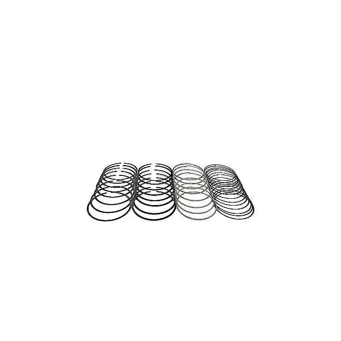 Mahle Performance Series Piston Ring Set - 4.145 in Bore - 1.0 x 1.0 x 2.0 mm Thick - Standard Tension - HV385 Thermal - 8-Cylinder