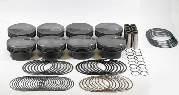 Mahle PowerPak Forged Dome Piston and Ring Set - 4.500 in Bore - 1.270 in Compression Height - 1.5 x 1.5 x 3.0 mm Ring Grooves - Plus 38.00 cc - Big Block Chevy