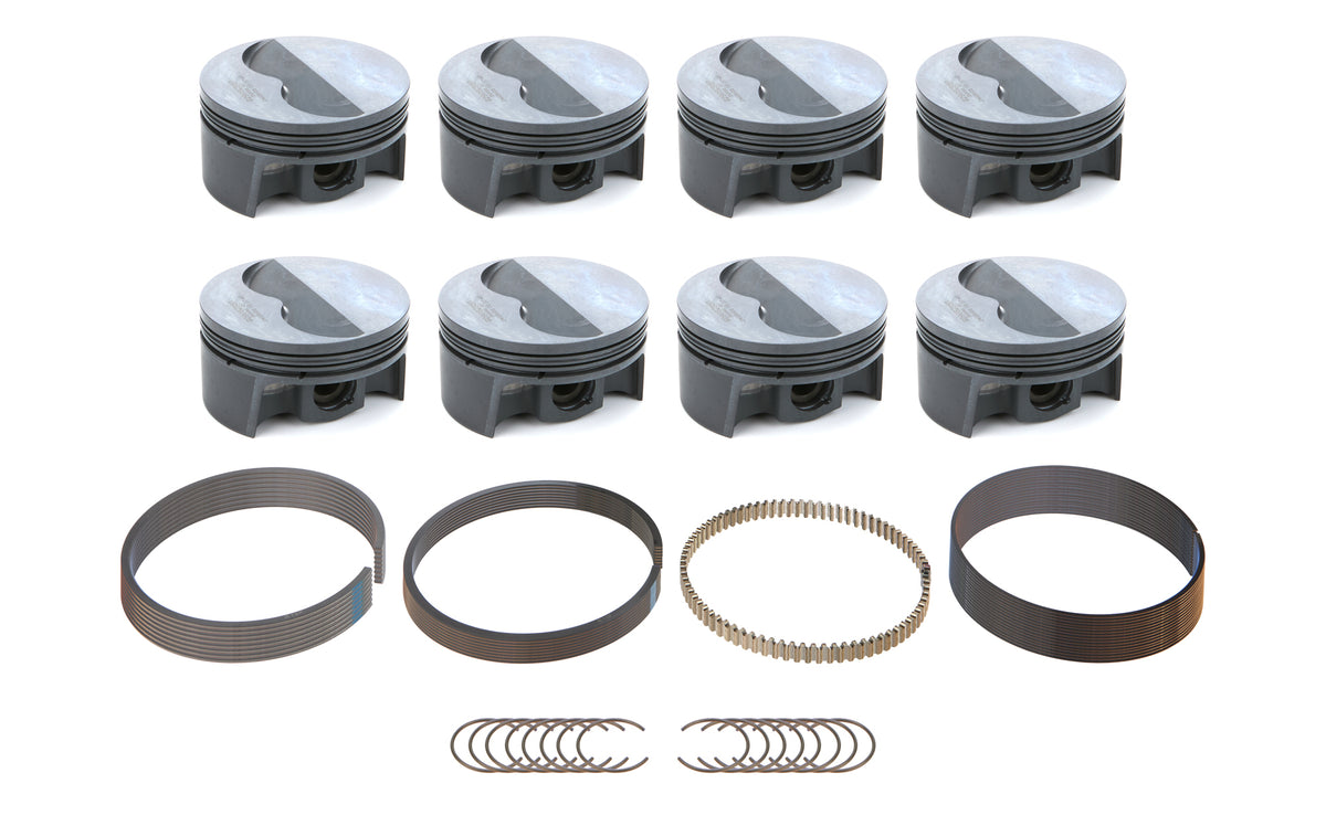 Mahle PowerPak Forged Piston and Ring Kit - 4.350 in Bore - Big Block Chevy