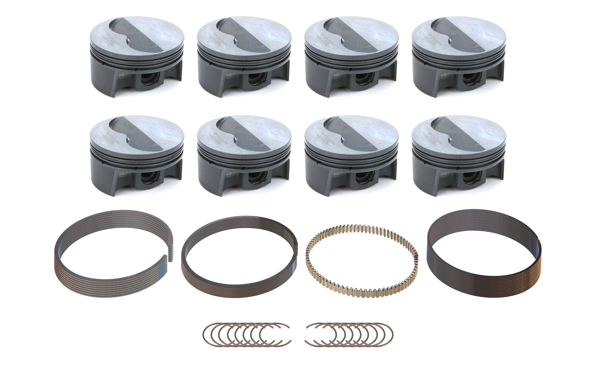 Mahle PowerPak Forged Piston and Ring Kit - 4.350 in Bore - Big Block Chevy