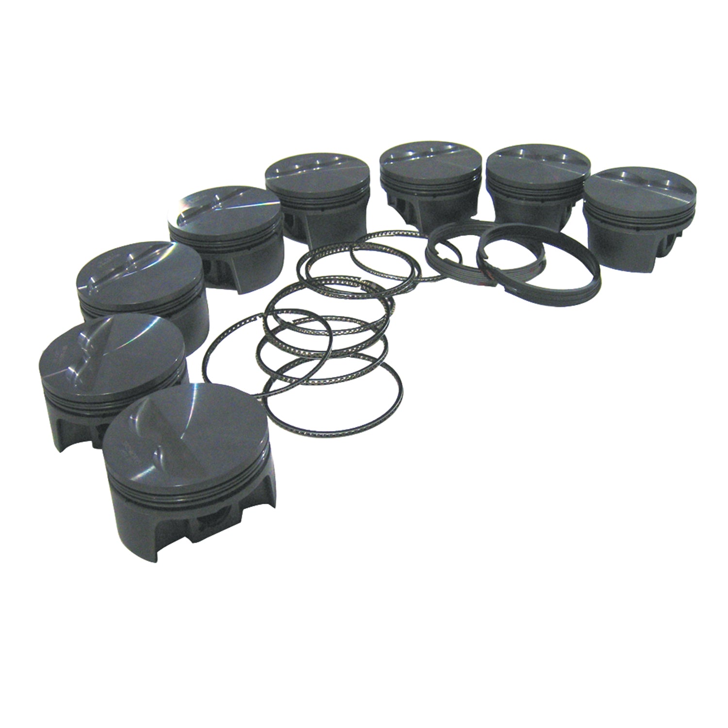 Mahle PowerPak Forged Piston and Ring Kit - 4.5 in Bore - Big Block Chevy