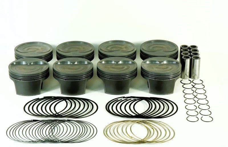 Mahle PowerPak Forged Piston and Ring Kit - 4.040 in Bore - Small Block Chevy