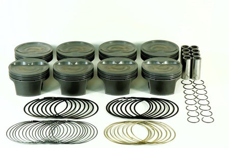 Mahle PowerPak Forged Piston and Ring Kit - 4.060 in Bore - Small Block Chevy