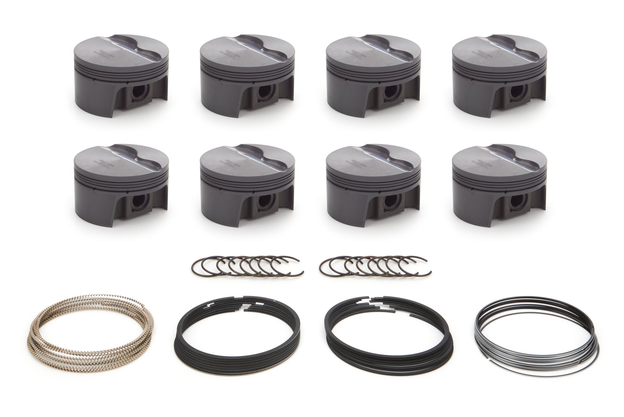 Mahle PowerPak Forged Piston and Ring Kit - 3.800 in Bore - GM LS-Series