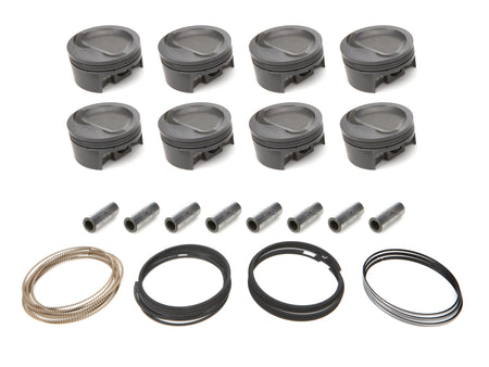 Mahle PowerPak Forged Piston and Ring Kit - 4.040 in Bore - Small Block Ford