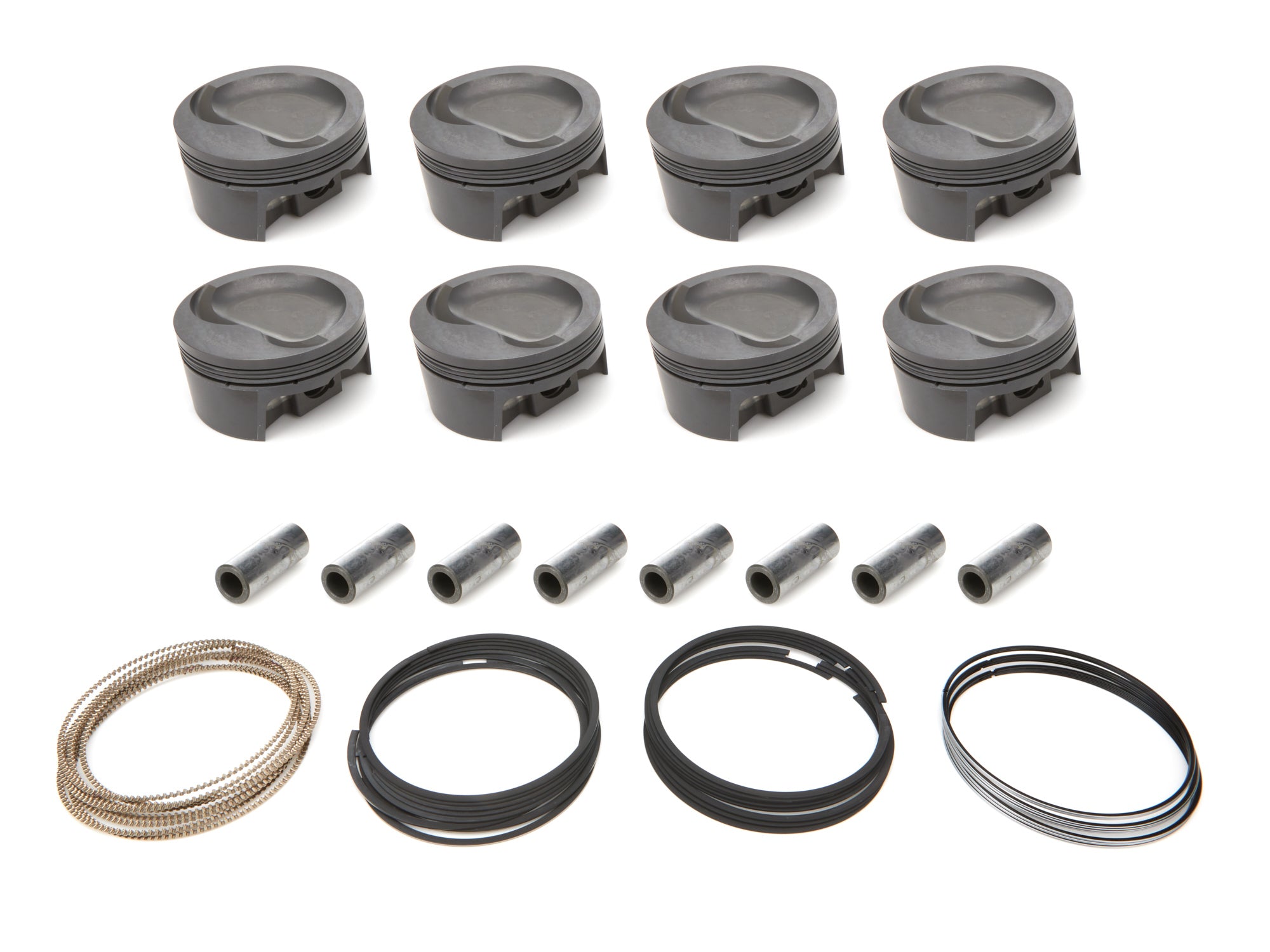 Mahle PowerPak Forged Piston and Ring Kit - 4.030 in Bore - Small Block Mopar
