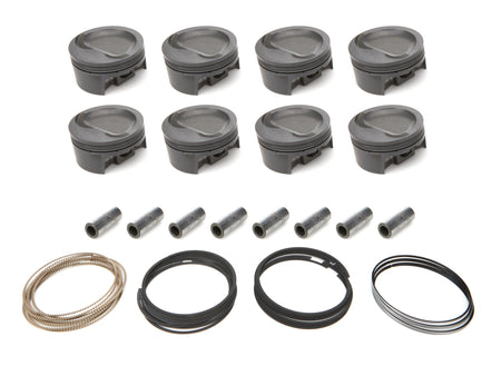 Mahle PowerPak Forged Piston and Ring Kit - 4.030 in Bore - Small Block Mopar