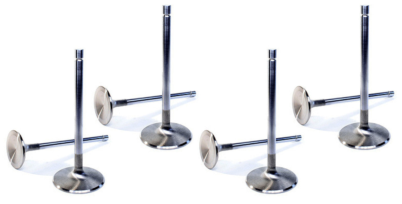 Manley Race Flo Stainless Intake Valve - 2.080 in Head - 0.313 in Valve Stem - 4.990 in Long - Mopar Gen III Hemi (Set of 8)