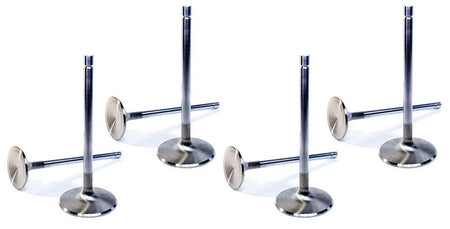 Manley Race Flo Stainless Intake Valve - 2.080 in Head - 0.313 in Valve Stem - 4.990 in Long - Mopar Gen III Hemi (Set of 8)