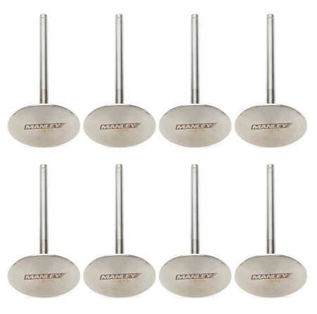 Manley Titanium Intake Valve - 2.350 in Head - 11/32 in Valve Stem - 5.600 in Long - Big Block Chevy