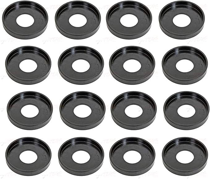 Manley Outside Valve Spring Locator - 0.035 in Thick - 1.240 in OD - 0.577 in ID (Set of 16)