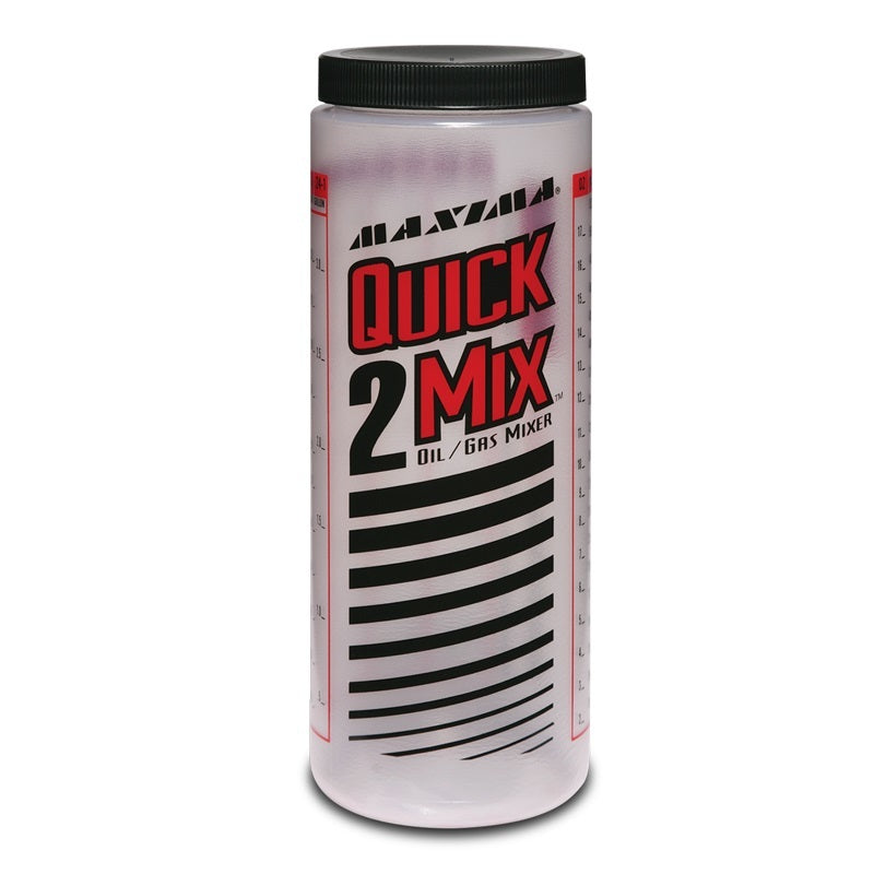 Maxima Quick Mix 2-Stroke Mixing Bottle - Clear