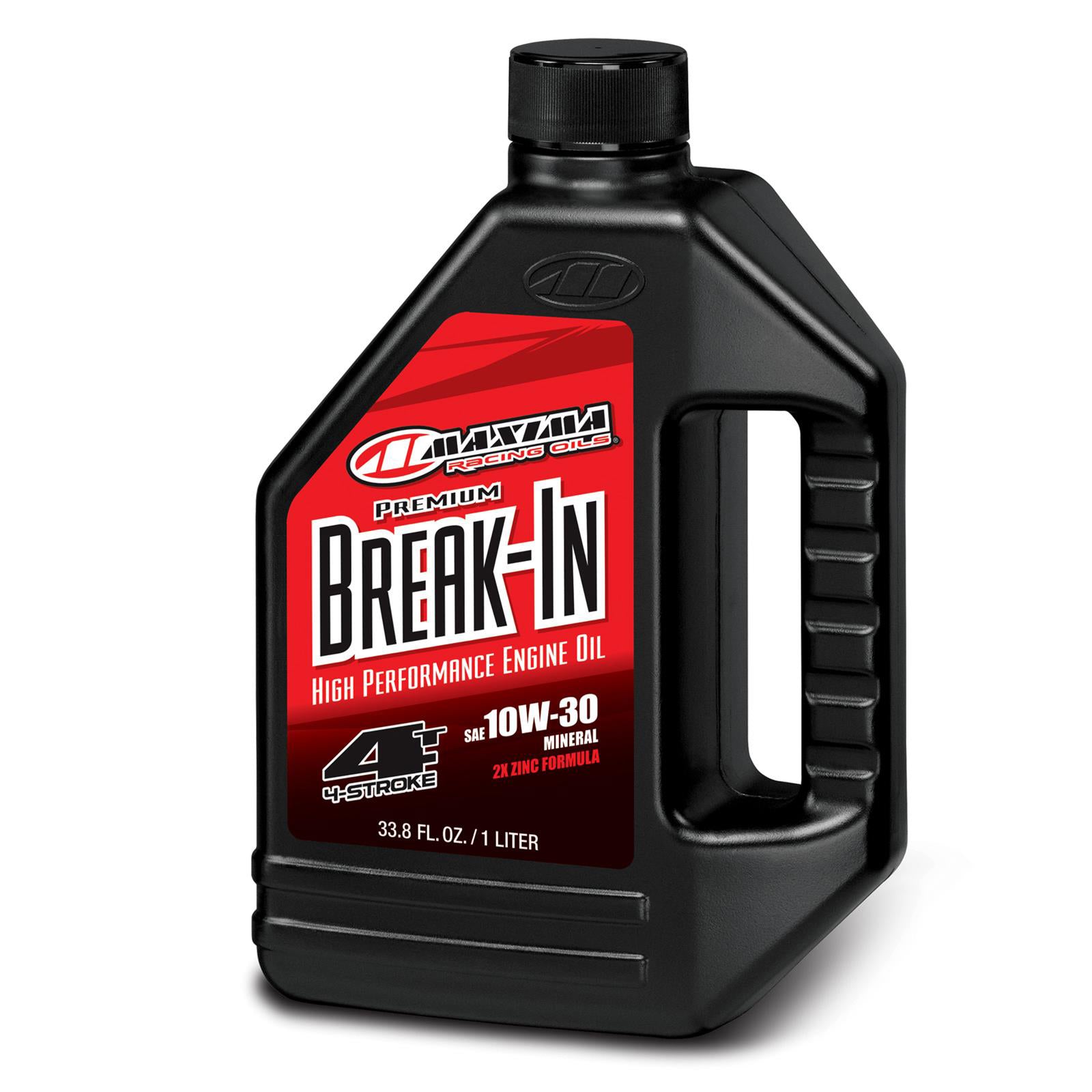 Maxima Premium Break-In 10W30 High Zinc Motor Oil - 1 Liter Bottle (Case of 12)