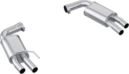 MBRP Armor Lite Axle-Back Exhaust System - 3 in Diameter - Dual Rear Exit - Ford Coyote - Ford Mustang 2018-24