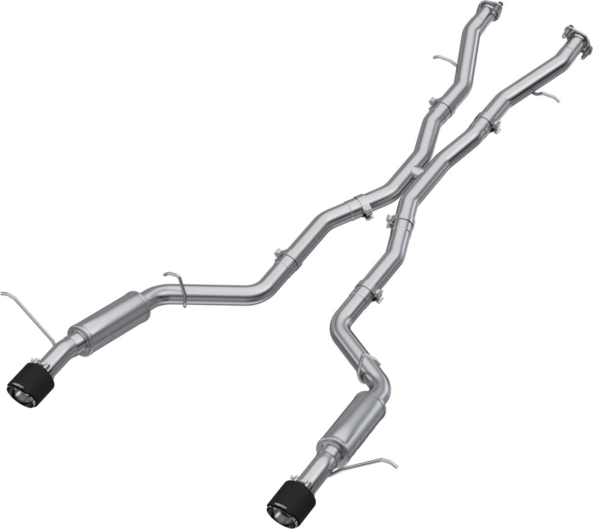 MBRP Armor Pro Cat-Back Exhaust System - 3 in Diameter - Mopar Gen III Hemi - Dodge Durango 2018-23