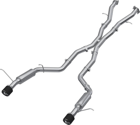 MBRP Armor Pro Cat-Back Exhaust System - 3 in Diameter - Mopar Gen III Hemi - Dodge Durango 2018-23
