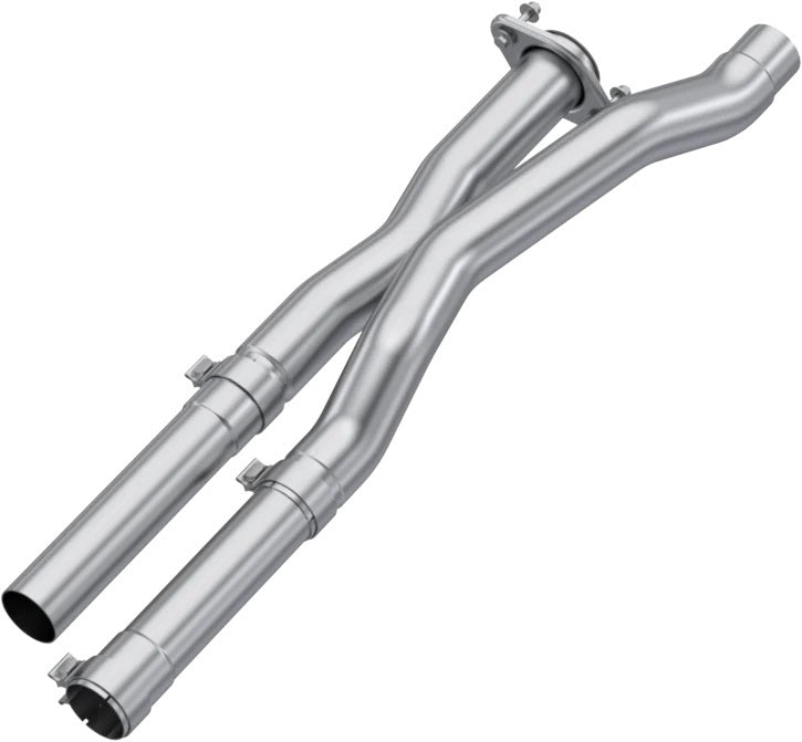 MBRP Armor Plus Muffler Bypass Exhaust X-Pipe - 3 in Diameter - Ford EcoBoost V6 - Ford Fullsize Truck 2017-20