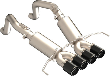 MBRP Armor Pro Axle-Back Stainless Exhaust System - 3 in Diameter - Chevy Corvette 2014-19