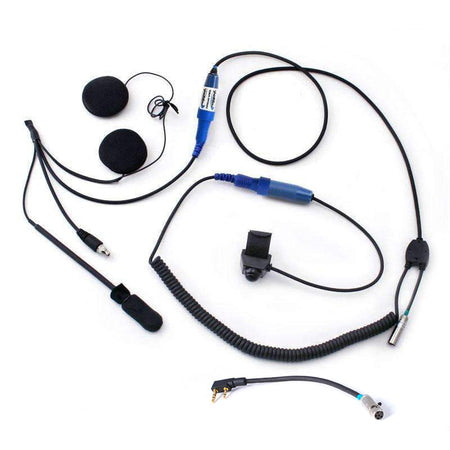Rugged Radios RACE SERIES Complete Moto Kit /w OFFROAD Cables MC-RACE