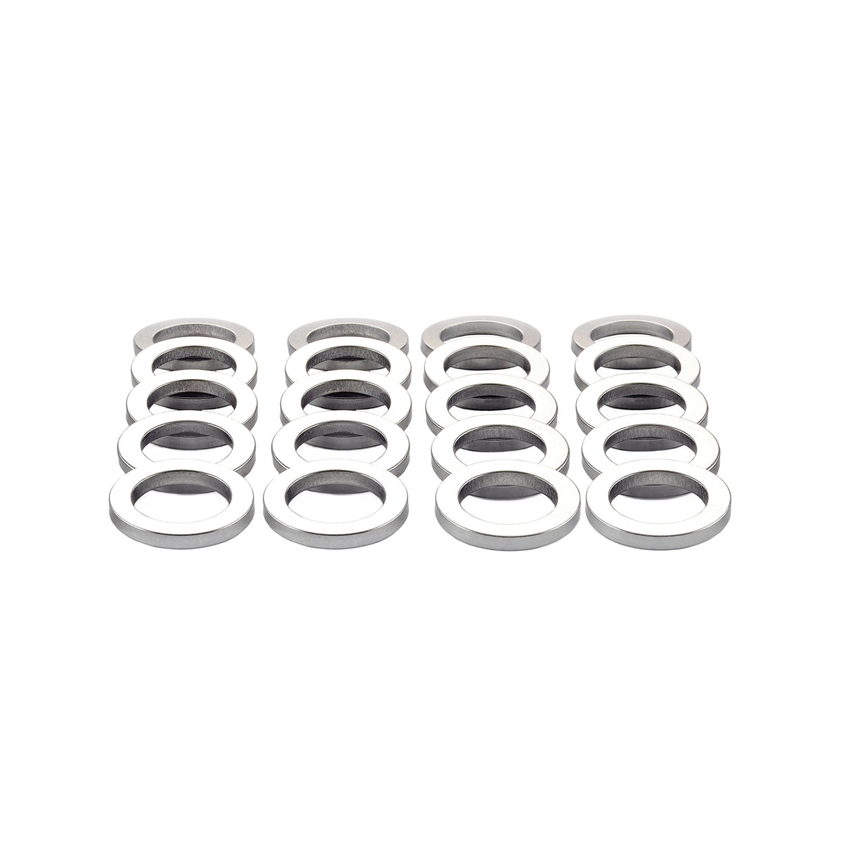 McGard Stainless Wheel Washer - 0.693 in ID - 1.06 in OD - 0.125 in Thick (Set of 20)