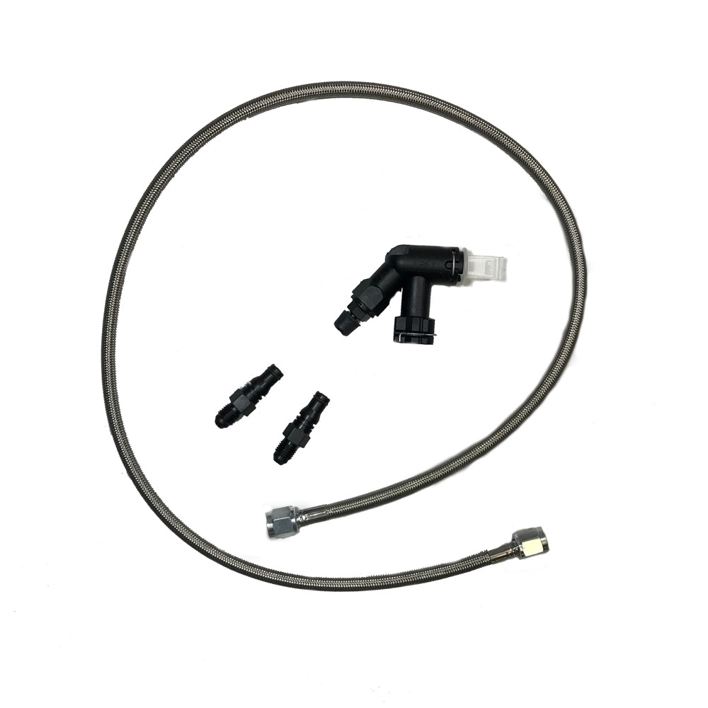 McLeod Hydraulic Clutch Line - 4 AN Hose - 36 in Length - Ford Mustang 2005-23