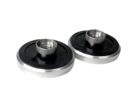 Meru Ascent Magnetic Helmet Mounts - Natural/Black