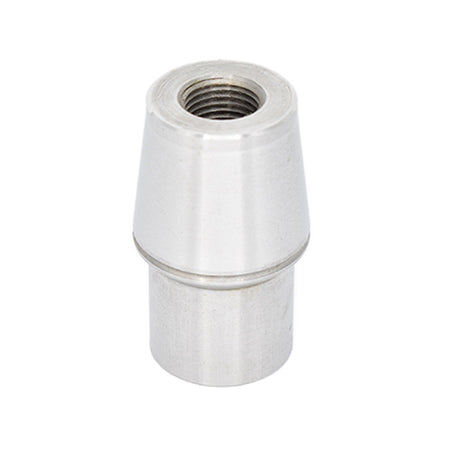 Meziere Tube End - Weld-On - Threaded - 1/2-20 in Left Hand Female Thread - 1 in Tube - 0.083 in Tube Wall - Chromoly