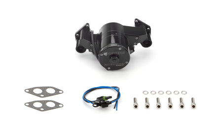 Meziere Hi-Flow 300 Series Electric Water Pump - Reverse Flow - Black - Mopar B / RB-Series / 426 Hemi