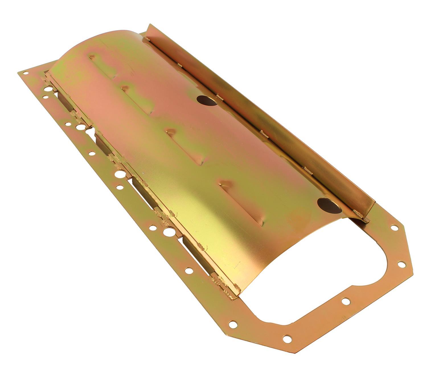 Milodon Louvered Windage Tray - Cadmium - Center Sump - Mopar Gen III Hemi