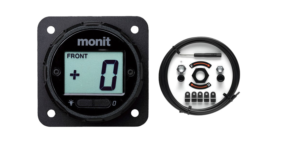 Monit Digital Panel Mount Brake Bias Adjuster BD01-2-BK