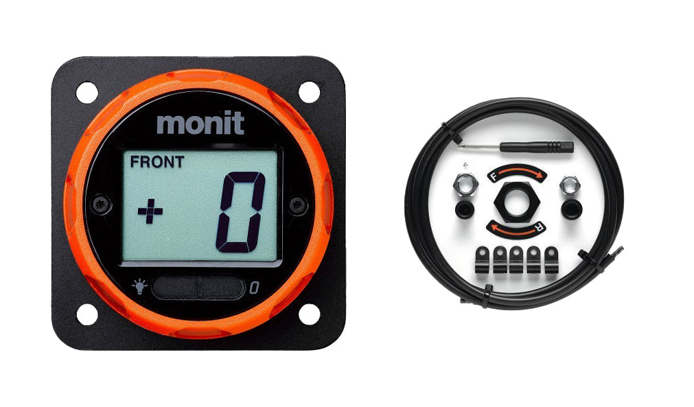 Monit Digital Panel Mount Brake Bias Adjuster BD01-2-OR