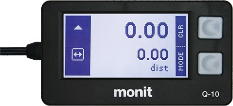 Monit G-Series Rally Computer - Trip Meter - LCD Screen - Black