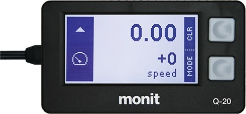 Monit G-Series Rally Computer - Trip Meter / Speedometer - LCD Screen - Black