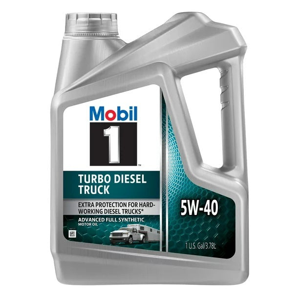 Mobil 1 Turbo Diesel Truck 5W40 Synthetic Motor Oil - 1 Gallon Jug